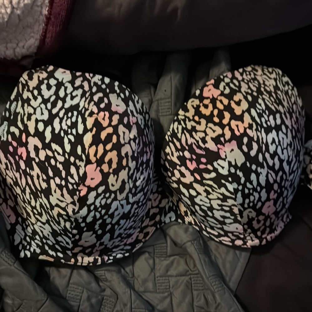 Torrid Multicolor Animal Print Bra